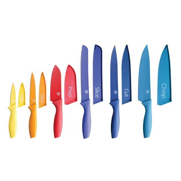 Masterchef 12 piece Colored Knife Set