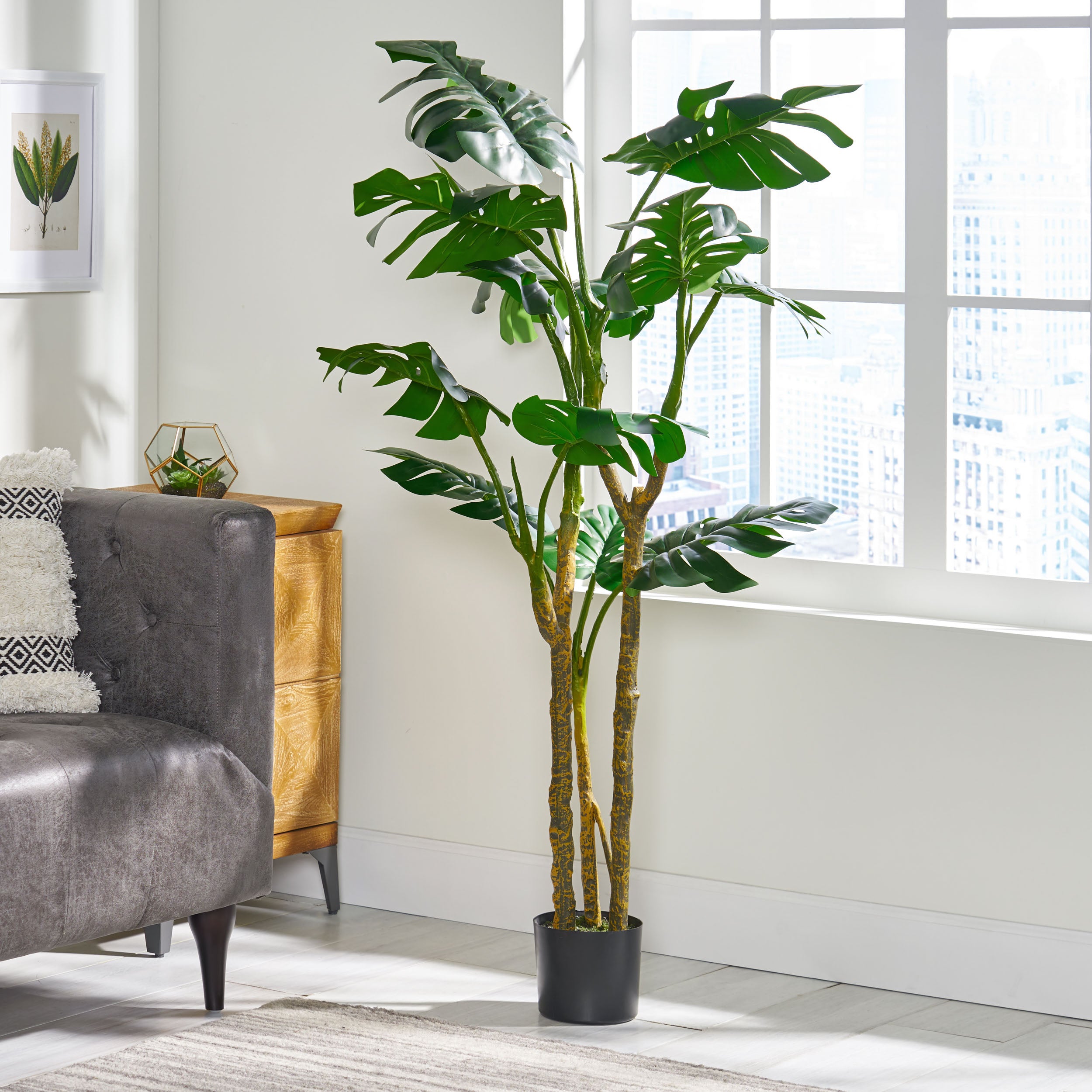 Dorse Artificial Monstera Tree