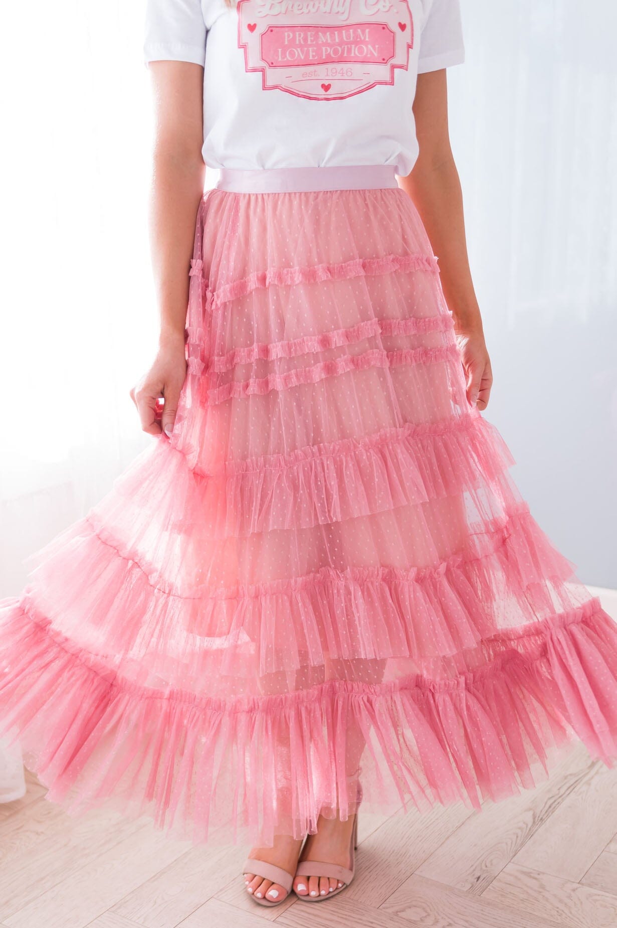 It's All About The Frill Modest Tulle Skirt