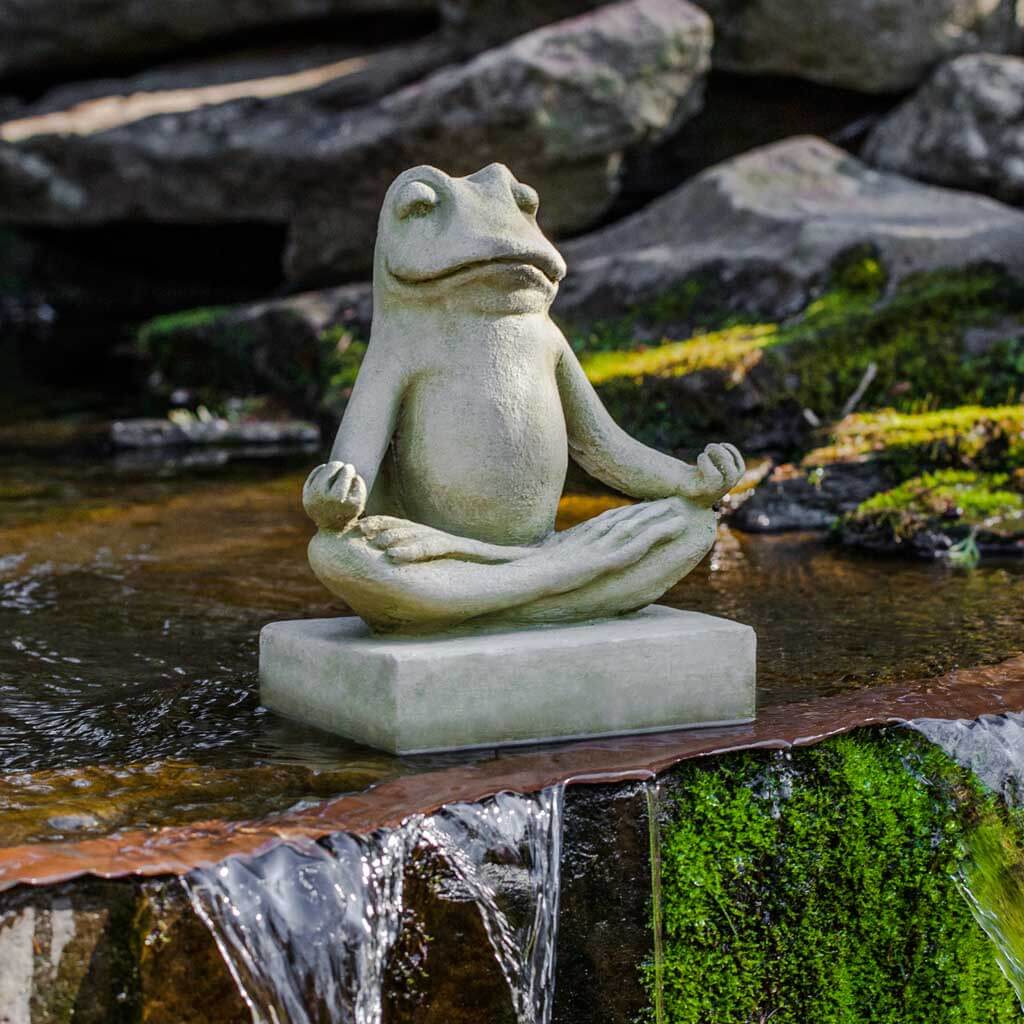 Campania International Mini Zen Frog Statue