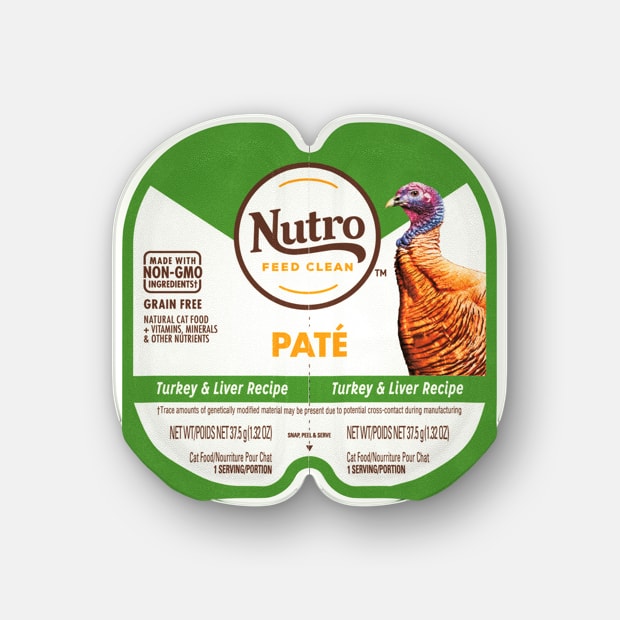 Nutro Perfect Portions Adult Grain Free Turkey  Liver Pate Wet Cat Fo