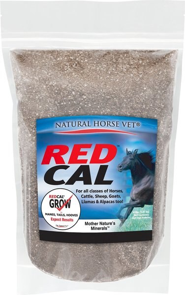 Natural Horse Vet Multi-Species Red Cal Grow Mane and Tail Supplement