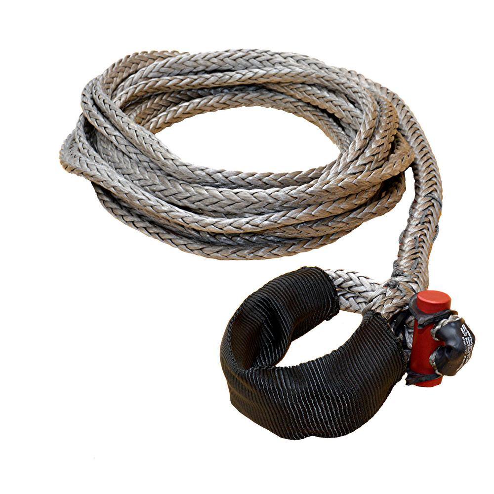 LockJaw 38 in. x 25 ft. Synthetic Winch Line Extension with Integrated Shackle 21-0375025