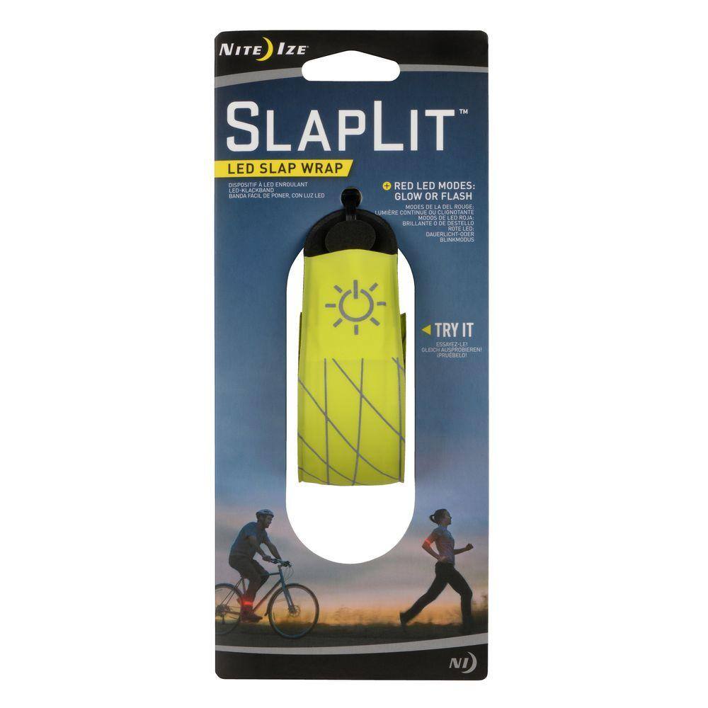 Nite Ize SlapLit Neon Yellow LED Slap Wrap SLP2-33-R3