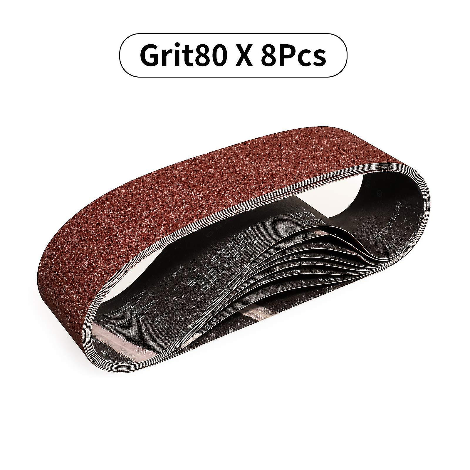 Ing Belts 100x915 Mm-8 Pieces Of 80 Grit Belt For Ing Ng With Portable Belt