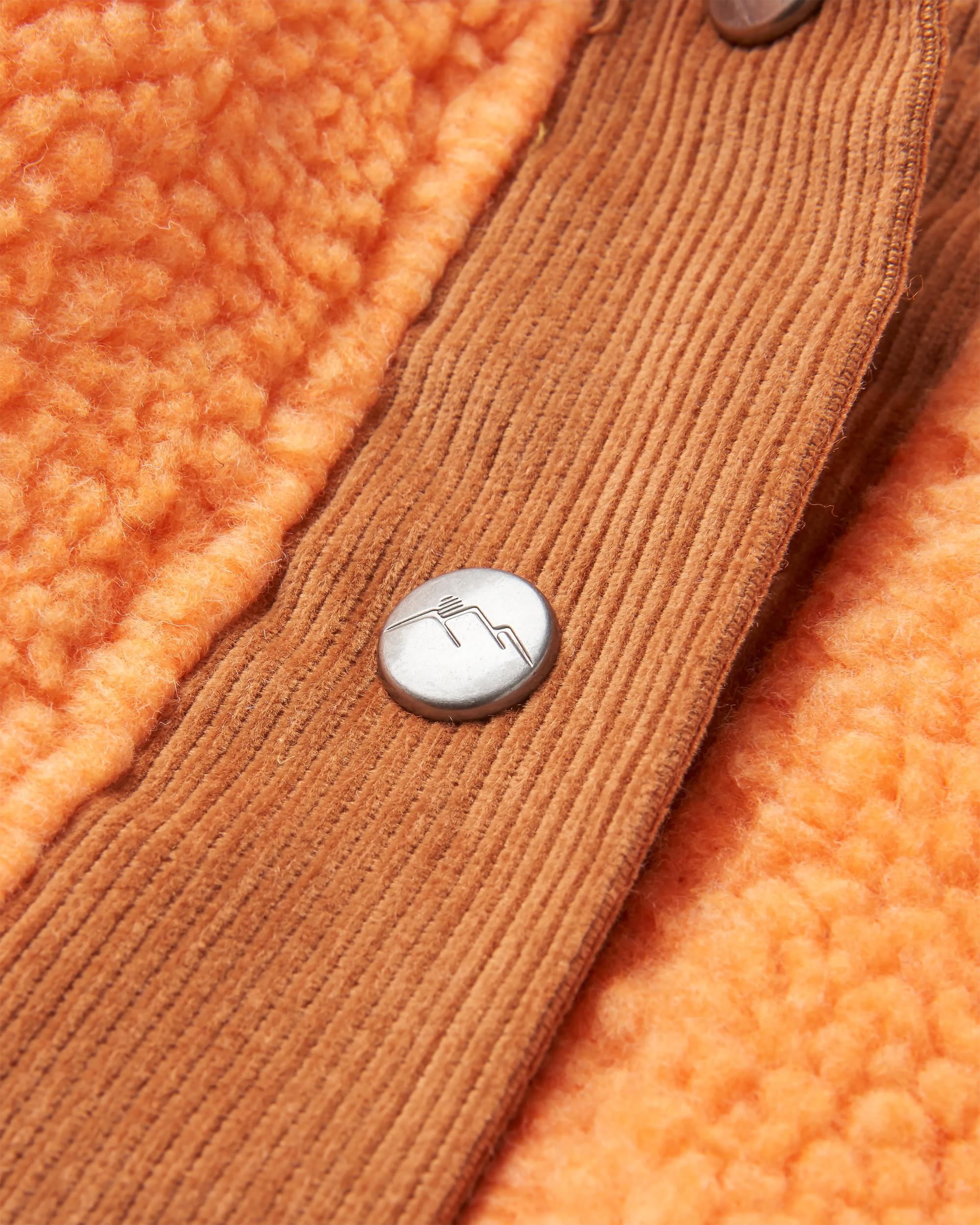 Create Recycled Deep-Pile Sherpa Fleece - Mediterranean