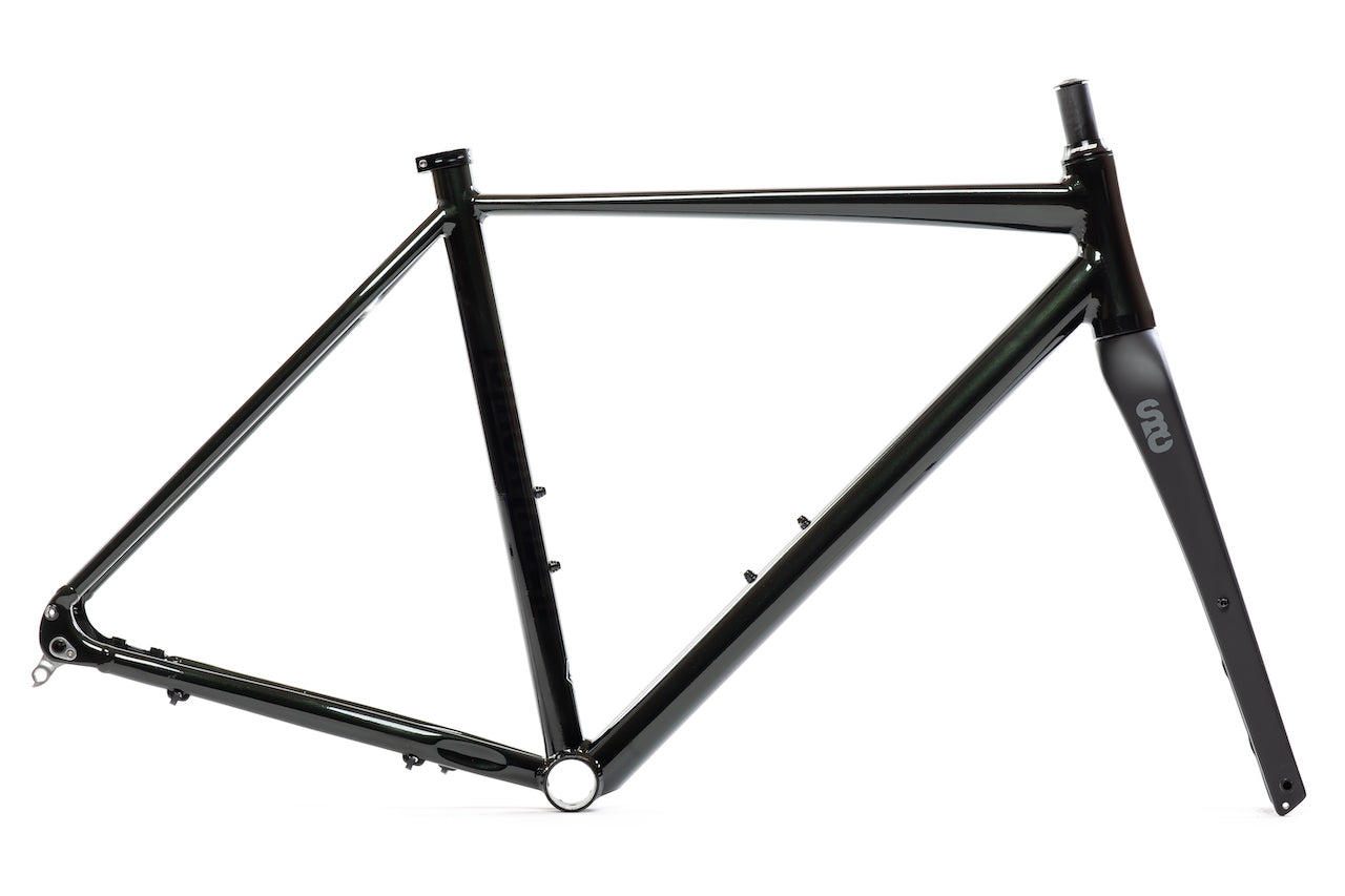 6061 Black Label All-Road - Frame & Fork Set - Dark Woodland