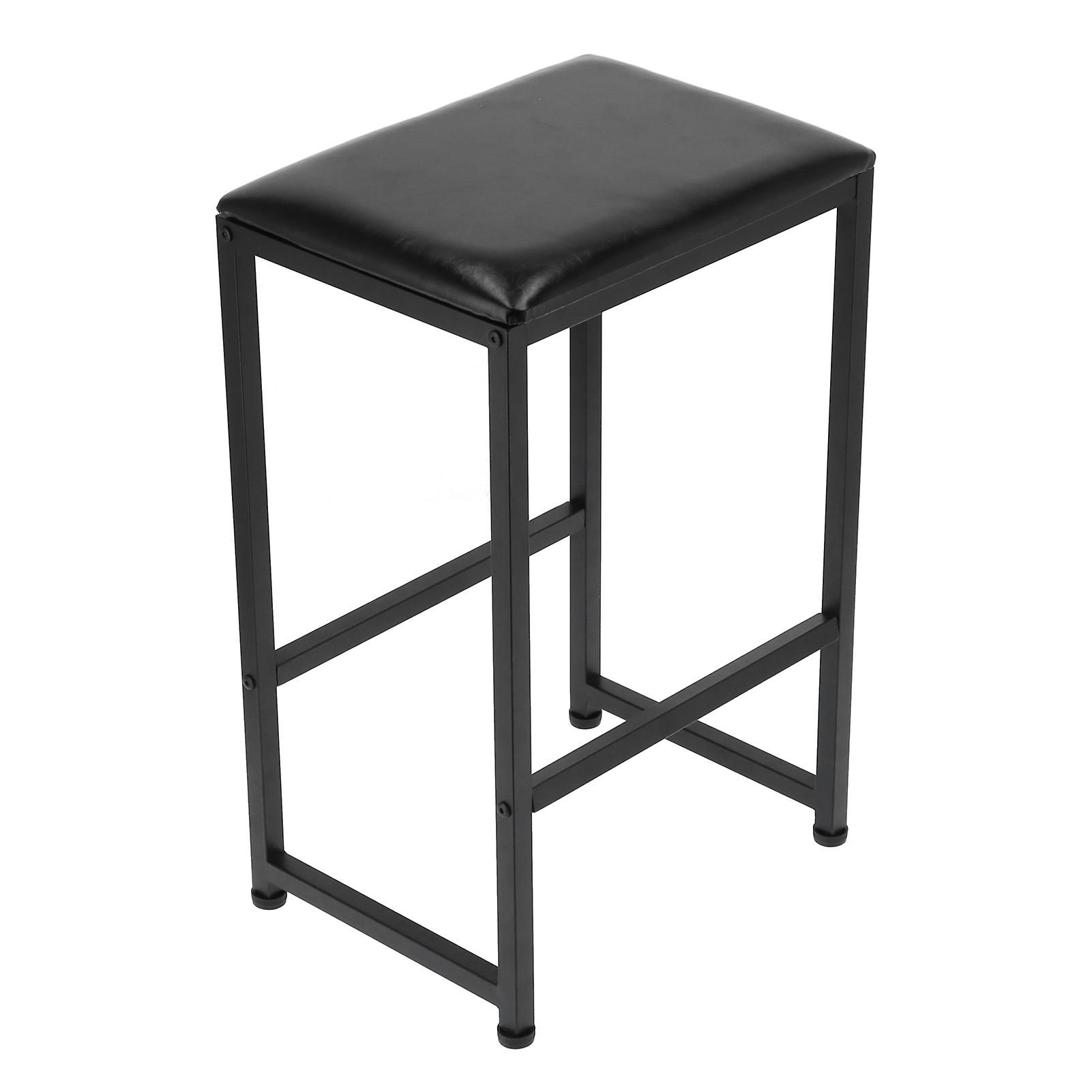 Kitchen Counter Stool With Cushion Metal Base Dining Chair Bar Stool For Kitchen Home