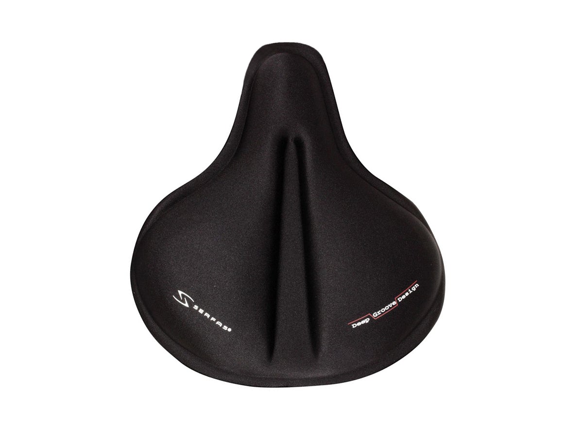 Serfas Cruiser One Piece Saddle Pad - Black