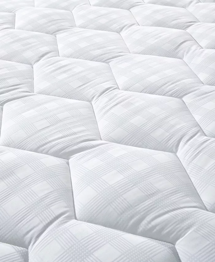 UNIKOME 500 Thread Count Honeycomb Quilted Fitted Mattress Pad， Twin