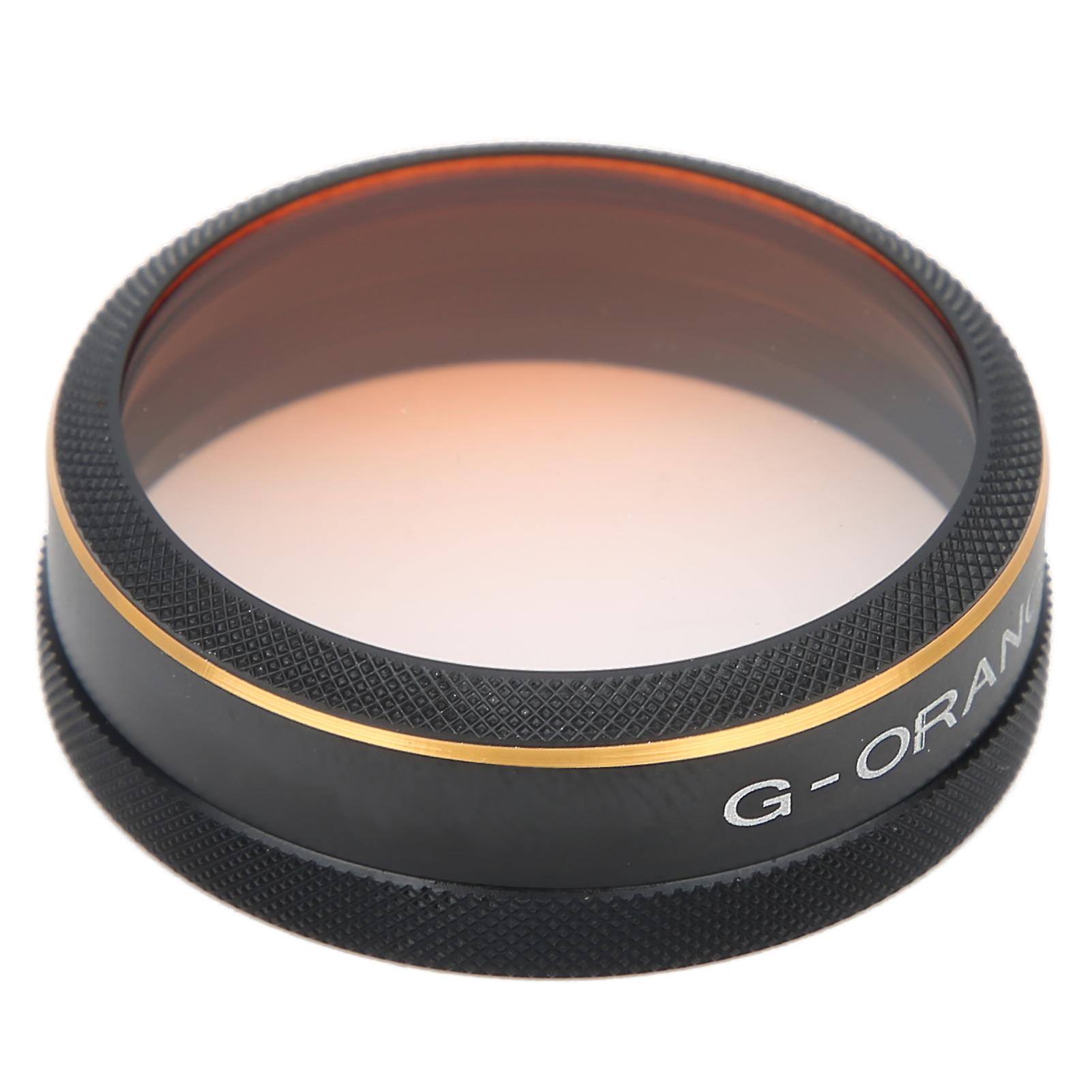 Drone Filter Waterproof Scratchresistant Camera Lens Filter Fit For Dji 4pro Drone Camera(gradient Orange )