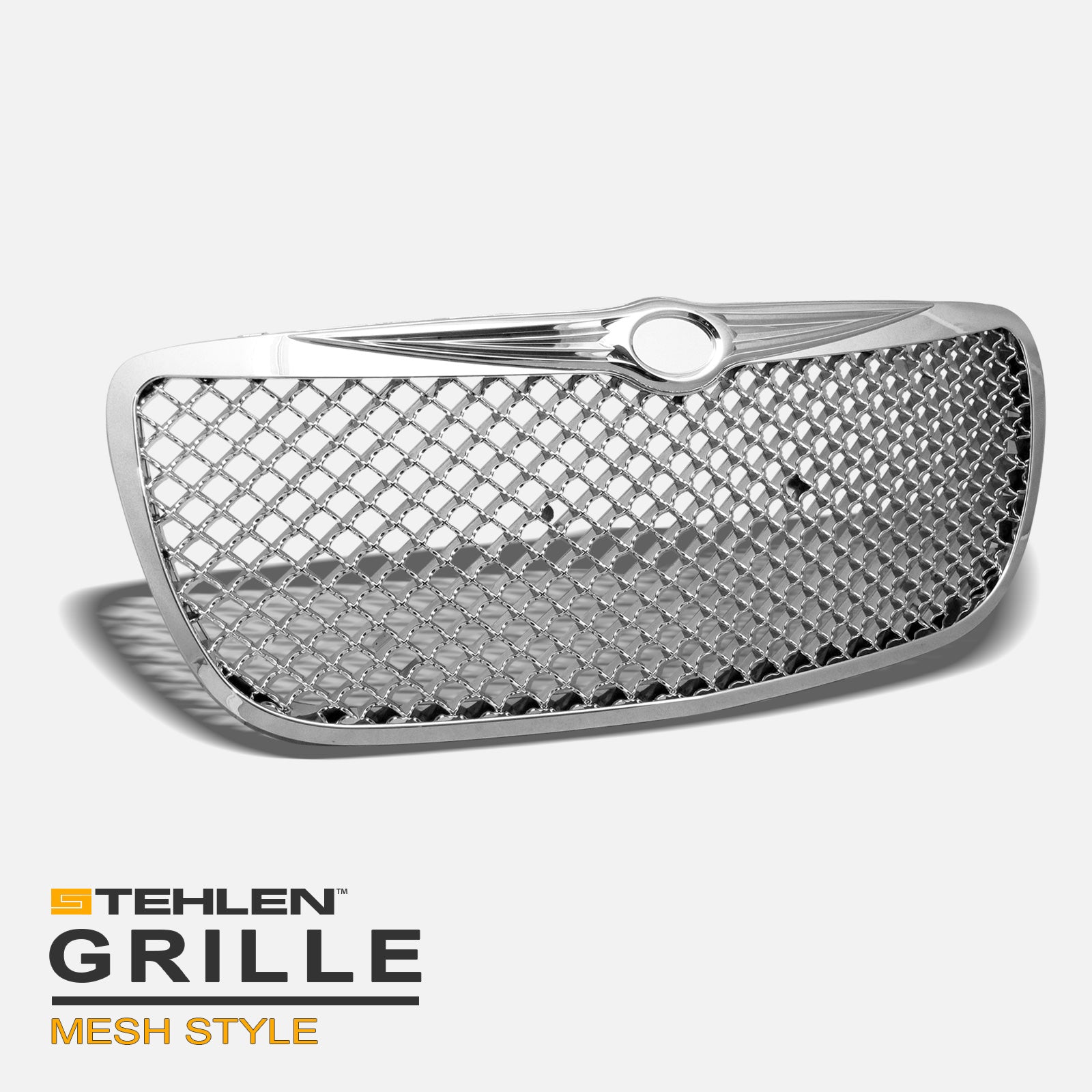 Stehlen 642167820659 Mesh Front Hood Bumper Grille - Chrome For 2004-2006 Chrysler Sebring