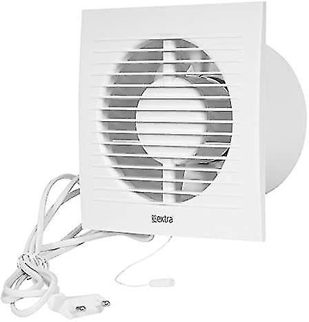 100 Mm Extractor Fan With Cable - Silent Mounted Extractor For Kitchen Bathroom Home Toilet