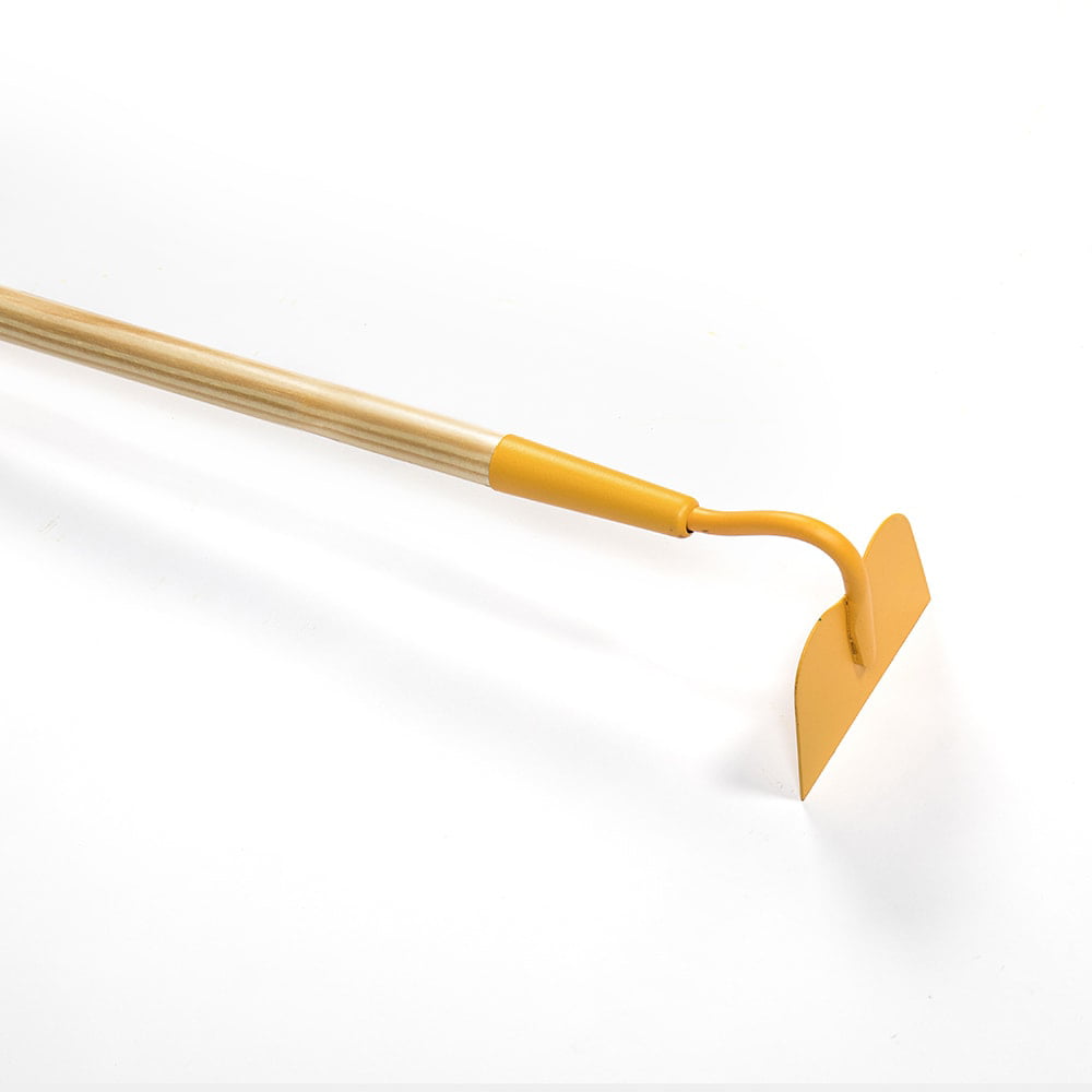 True Temper Child Size Real Garden Weeding Hoe 45 inch Yellow Painted Steel