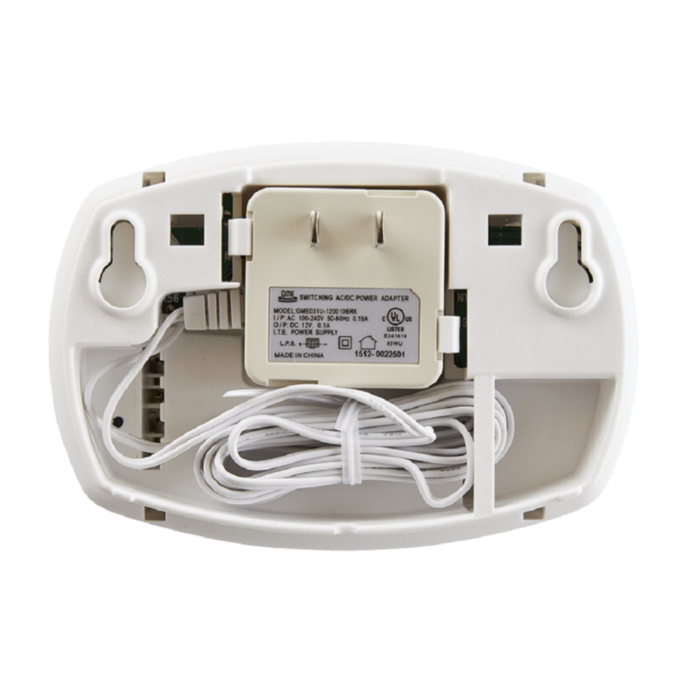 Dual-Power Carbon Monoxide Plug-In Alarm with Battery Backup and Digital Display ;