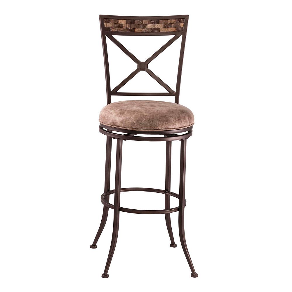 Hillsdale Furniture Compton Swivel Bar Stool