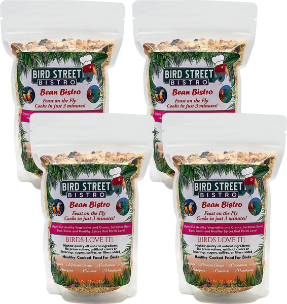 Bird Street Bistro Bean Feast on the Fly Bird Food， 4 count