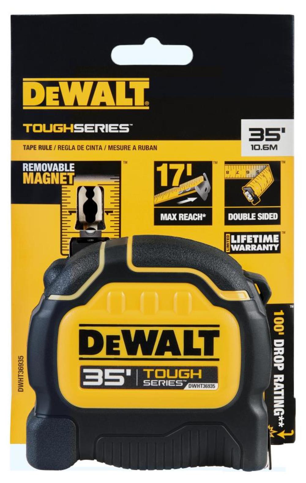 DEWALT ToughSeries Tape Measure 35'