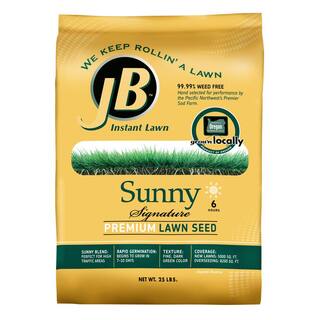 JB 25 lbs. Perennial Ryegrass Lawn Seed 25Sun