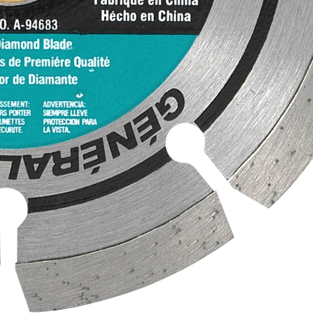 Makita 4-1/2 in. Segmented Rim General Purpose Diamond Blade (2-pack) A-97623 from Makita