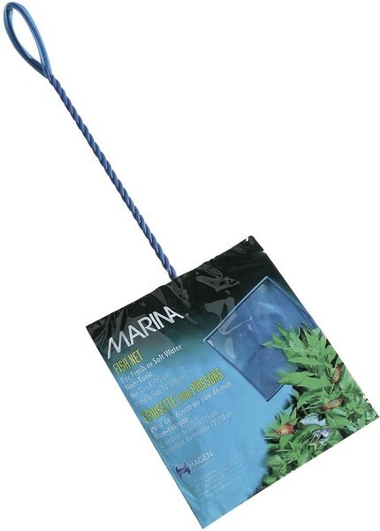 Marina Fine Blue Nylon Net with Handle