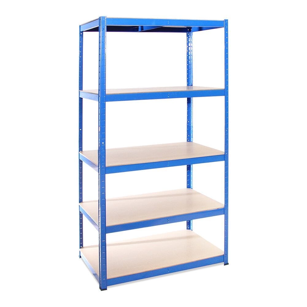 5 Tier Boltless Shelving Unit (set of 3) Plus Workbench