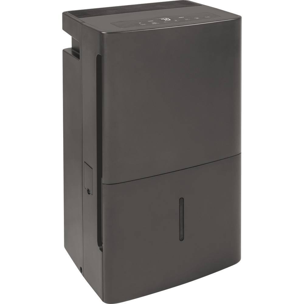 GE 50 pt. Dehumidifier with Built-in Pump for Basement Garage or Wet Rooms up to 4500 sq. ft. in Grey ENERGY STAR APEL50LZ