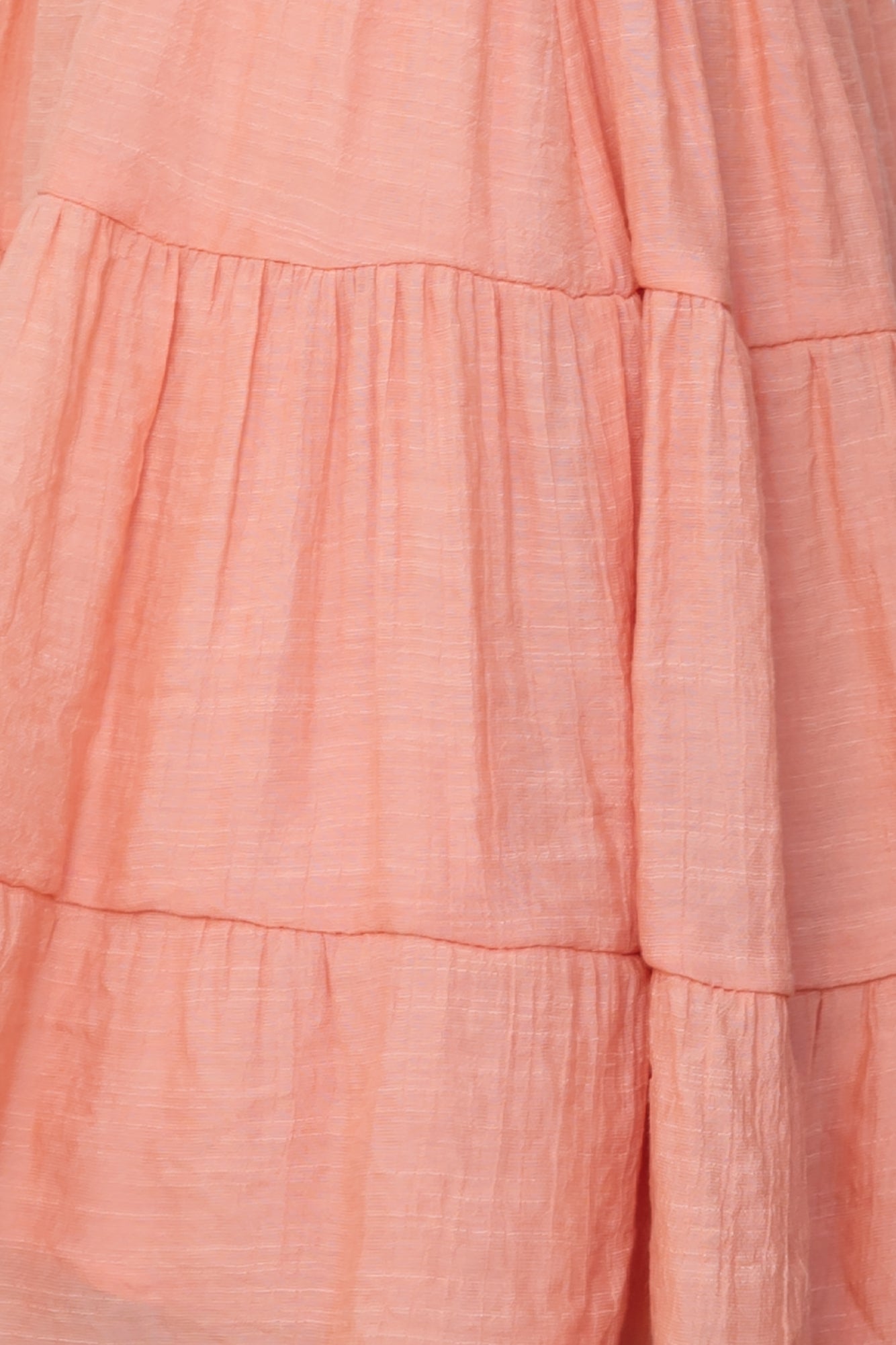 Love Never Stops Dress Peach