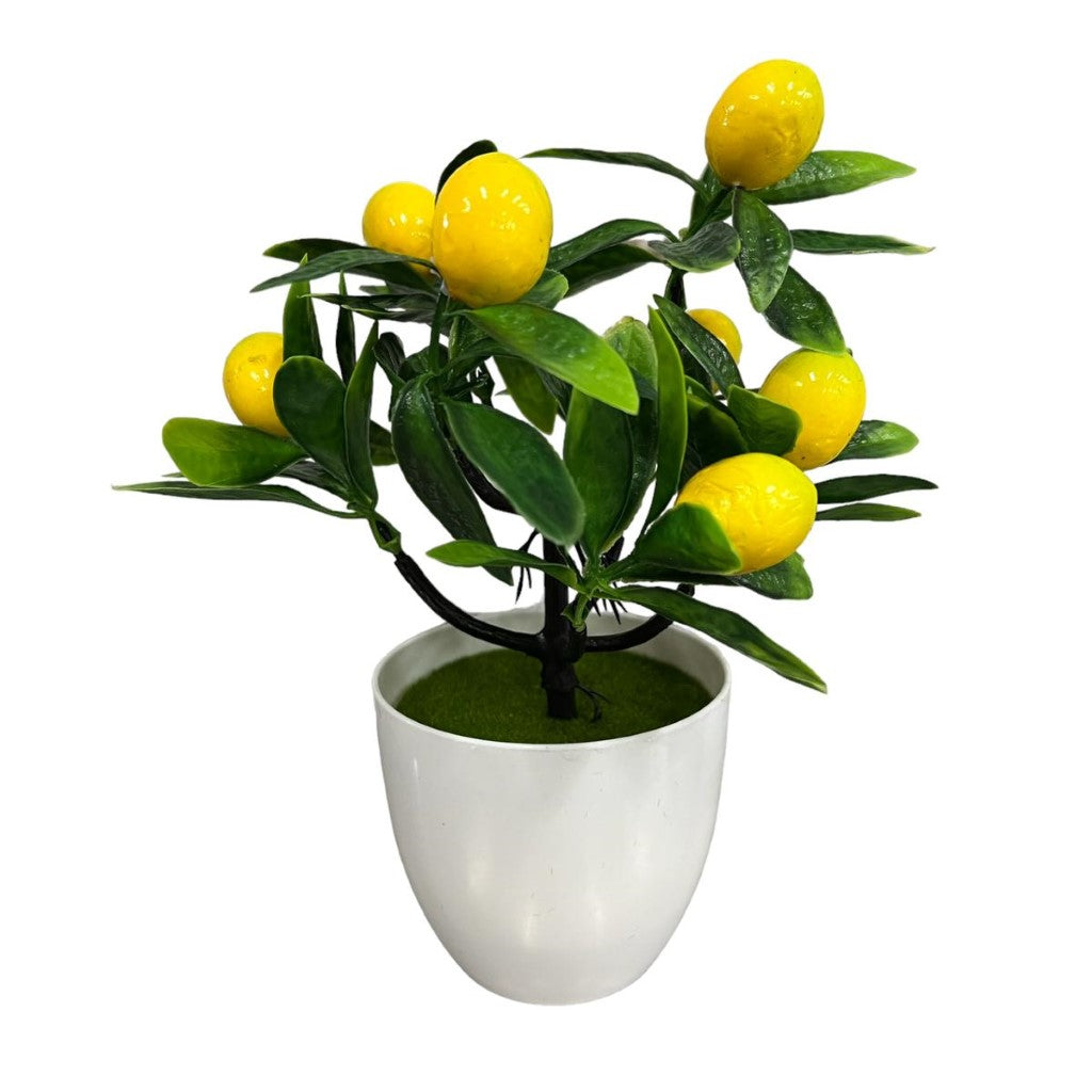 Gorgeous Artificial Lemon Bonsai