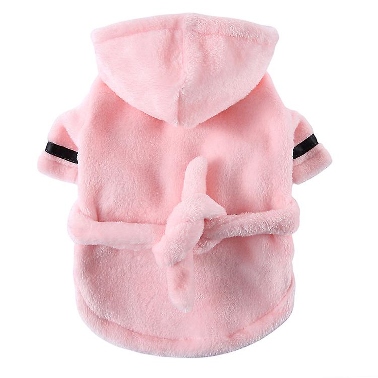 Pet Clothes Hotel Style Bath Towel Dog Cat Bathrobe Fadou Pet Bathrobe Nightgown Pajamas