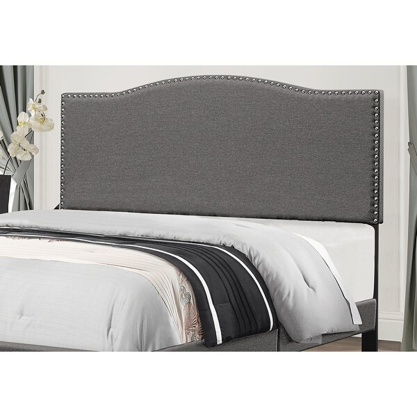 Hillsdale Kiley Headboard - King - Stone Fabric - Metal Headboard Frame Not Included - - 20004601