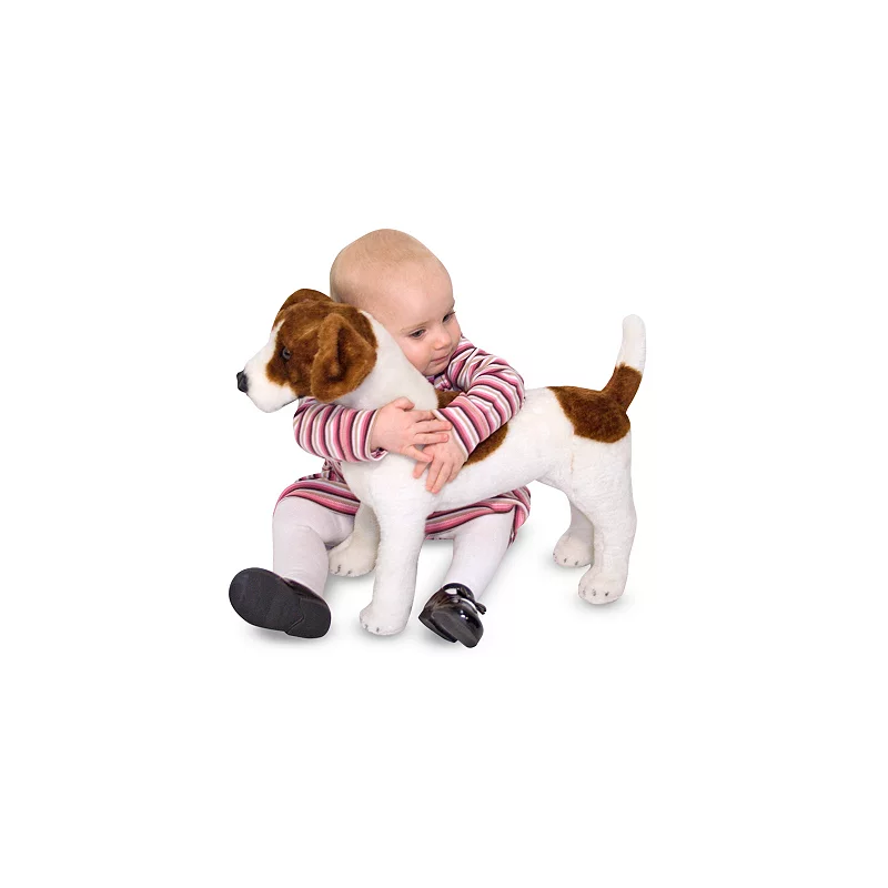 Melissa and Doug Jack Russell Terrier Dog Plush Toy