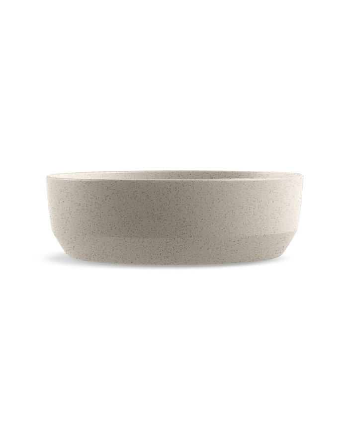 TarHong Bevel Wheat Polypropylene Medium Bowl Set of 2