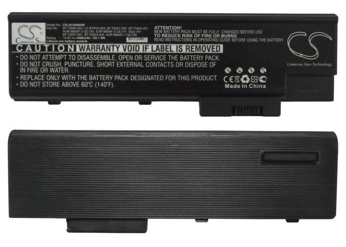 Acer Aspire 1410 Aspire 1411 Aspire 1411WLMi Aspir Replacement Battery BatteryClerkcom Laptop and Notebook