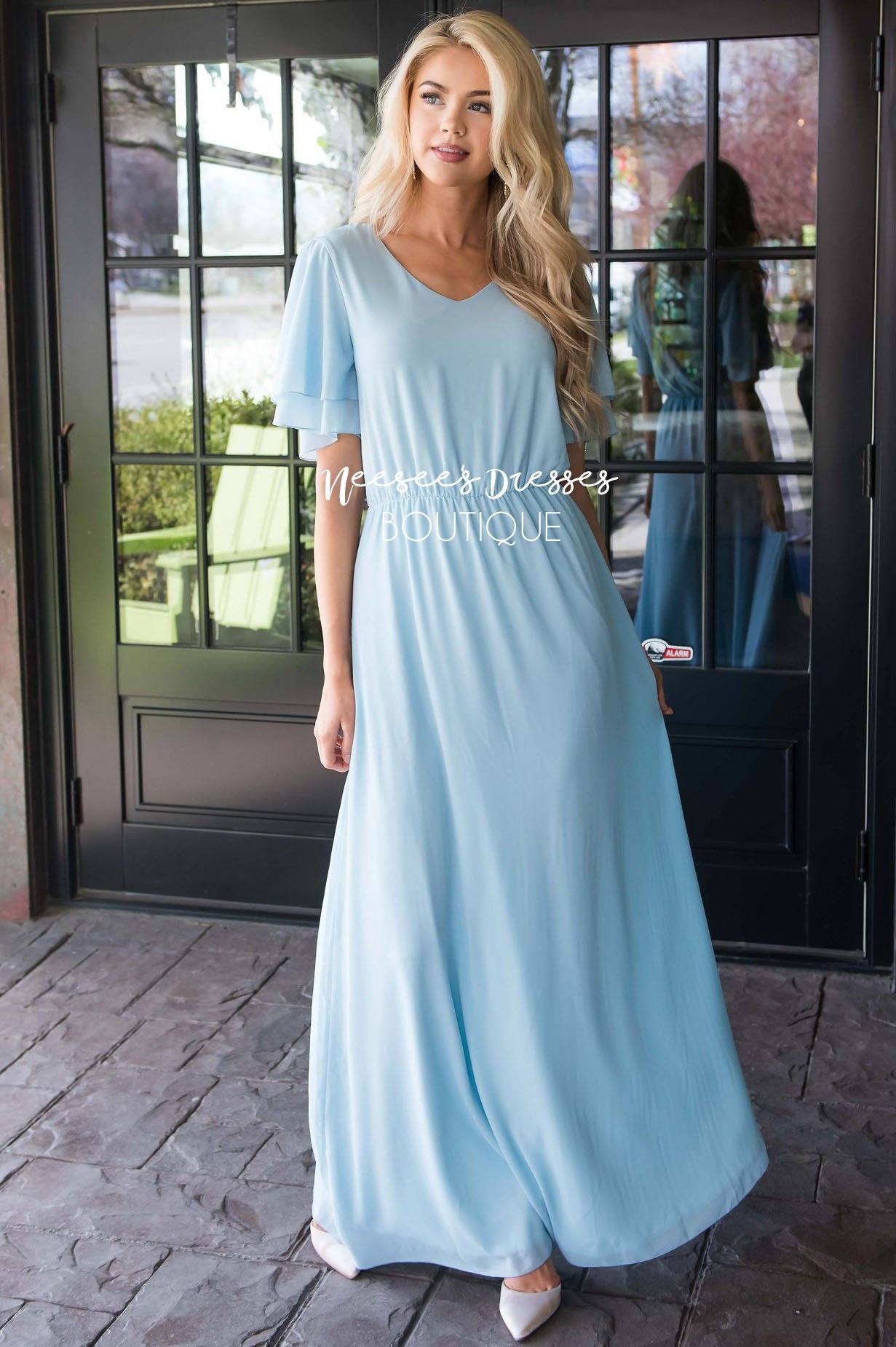 The Chloe Chiffon Maxi Dress