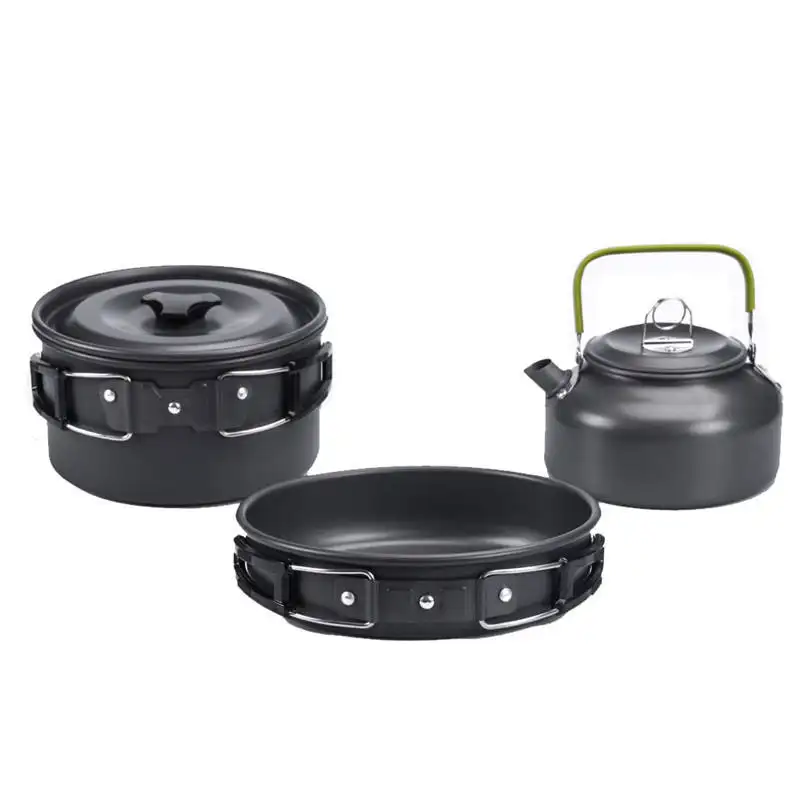 Camping   Hiking s Ultralight Titanium Pot Pan Pure Titanium Cookset Outdoor Camping Cookware