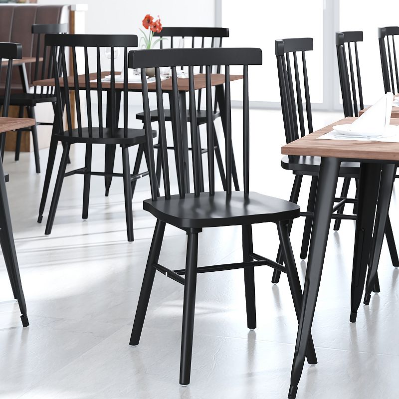 Flash Furniture Ingrid Commercial Grade Windsor Dining Chair 2-piece Set