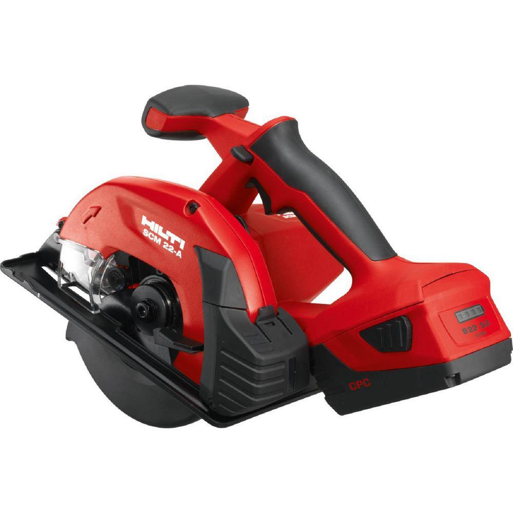 Hilti 22-Volt Lithium-Ion Cordless Metal Cutting Circular Saw SCM 22 Tool Body 2149904