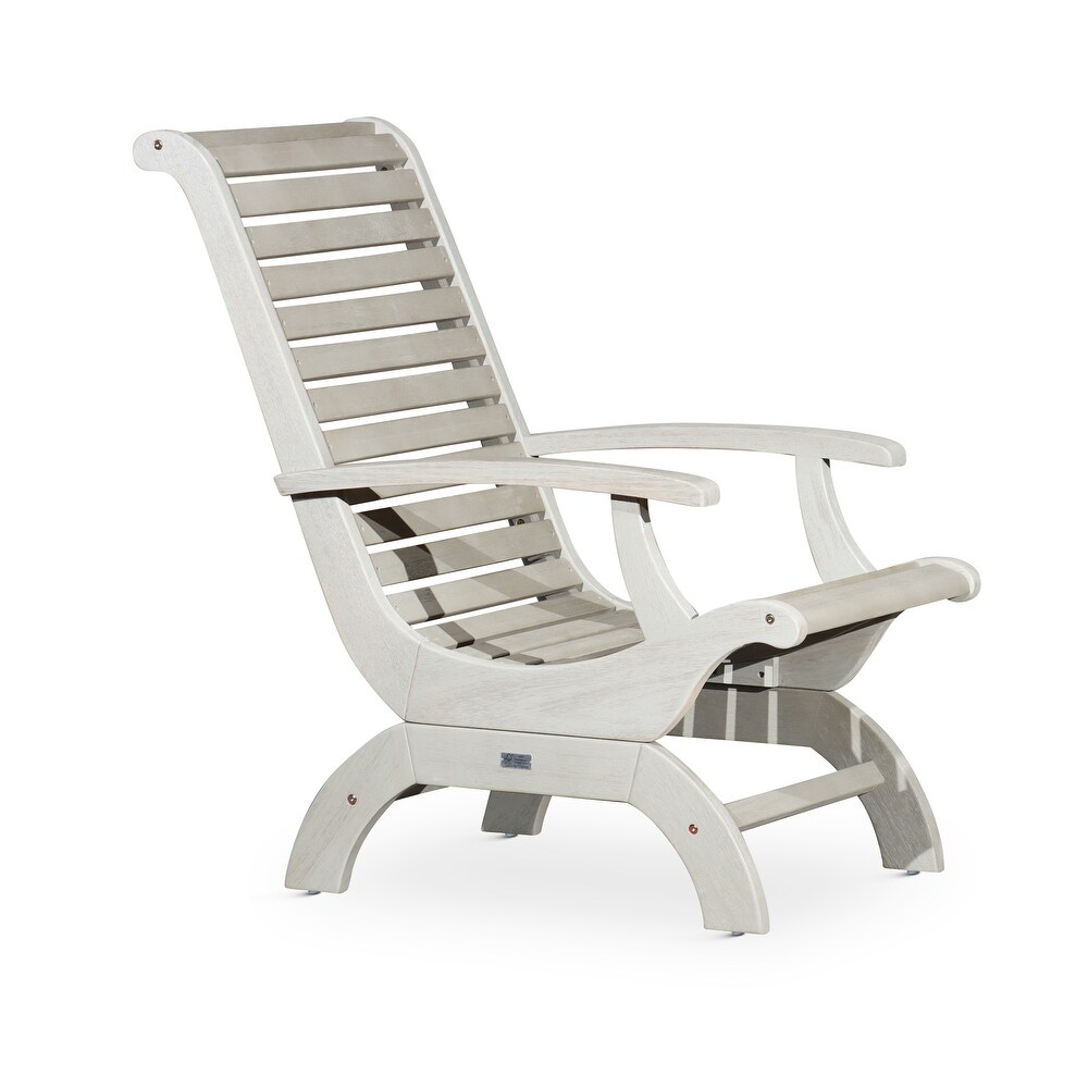 DTY Outdoor Living Aspen Eucalyptus Plantation Chair