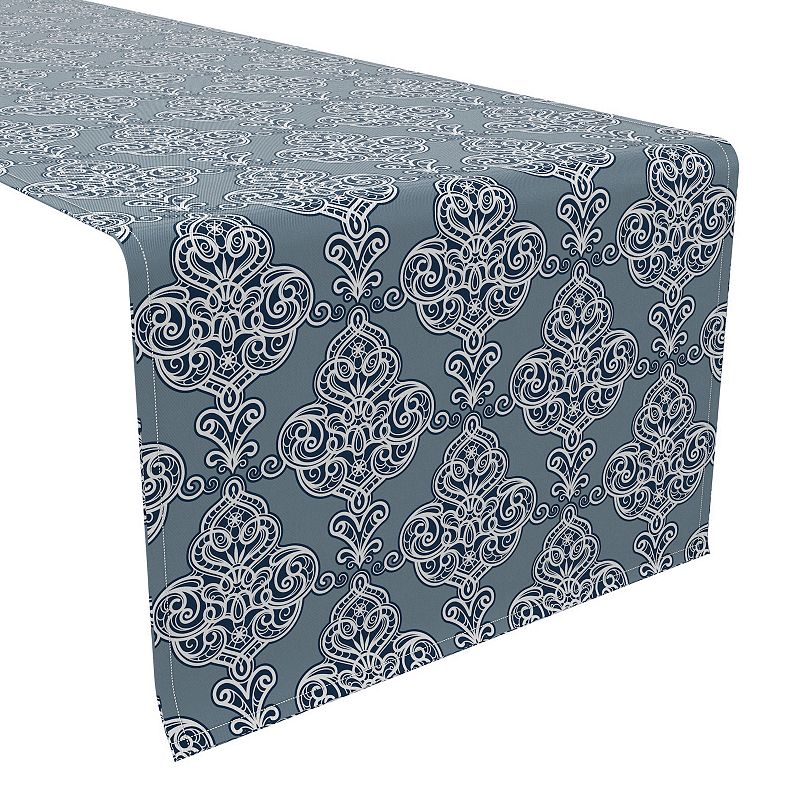 Table Runner， 100% Cotton， 16x108， Floral 175