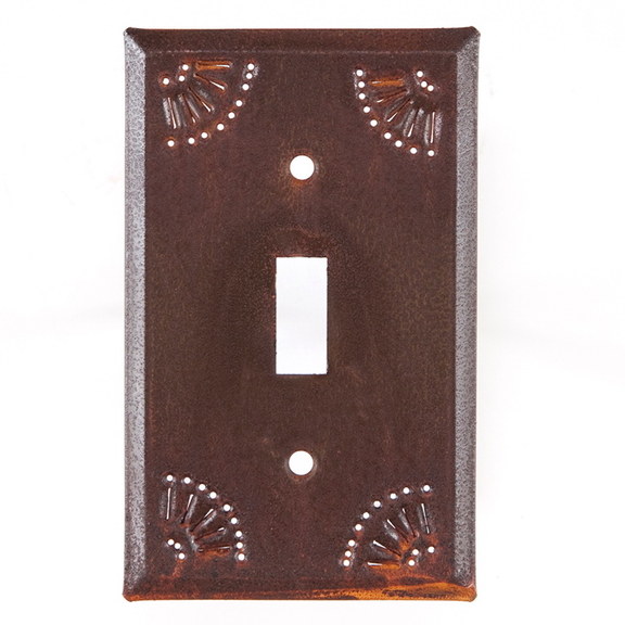 Irvin's Tinware 789SRT Single Switch Cover with Ch...