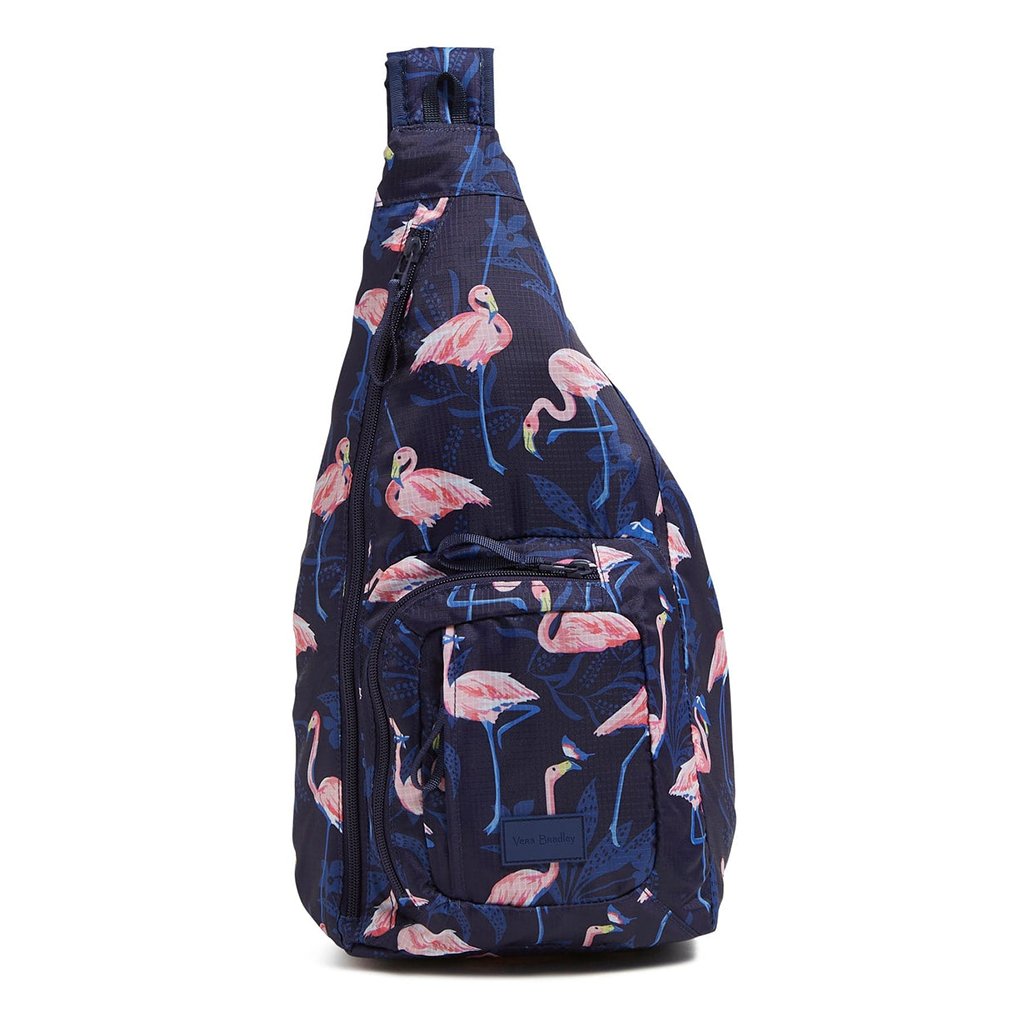 Vera Bradley  Sling Backpack in Flamingo Party