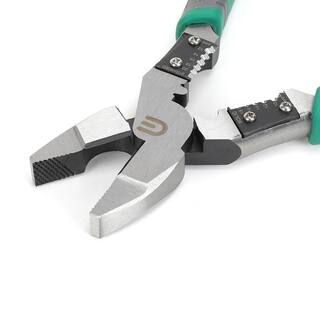 Commercial Electric 9 in. High-Leverage Multi-Purpose Linesman Pliers CE190204