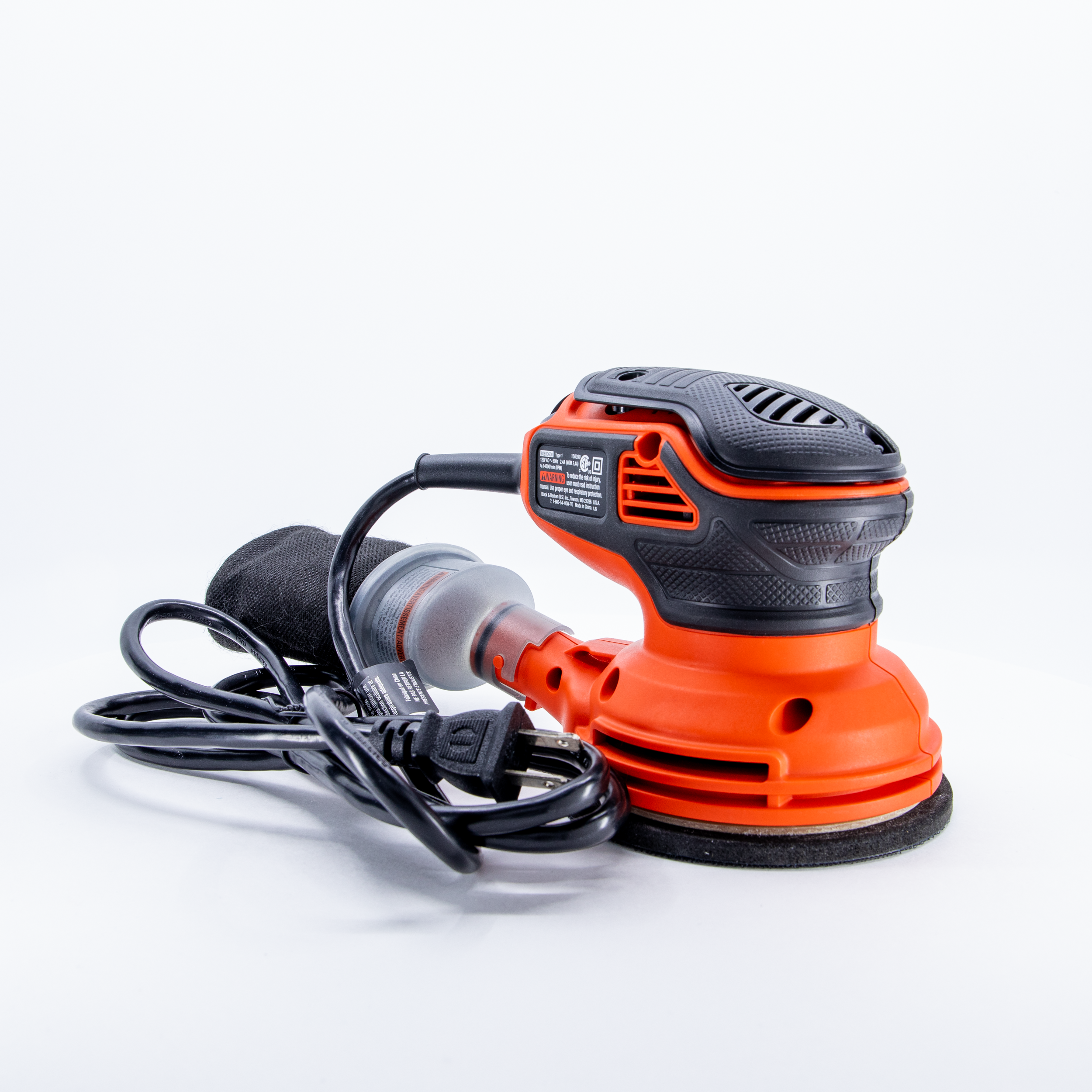 2.4 Amp 5 In. Electric Random Orbit Sander