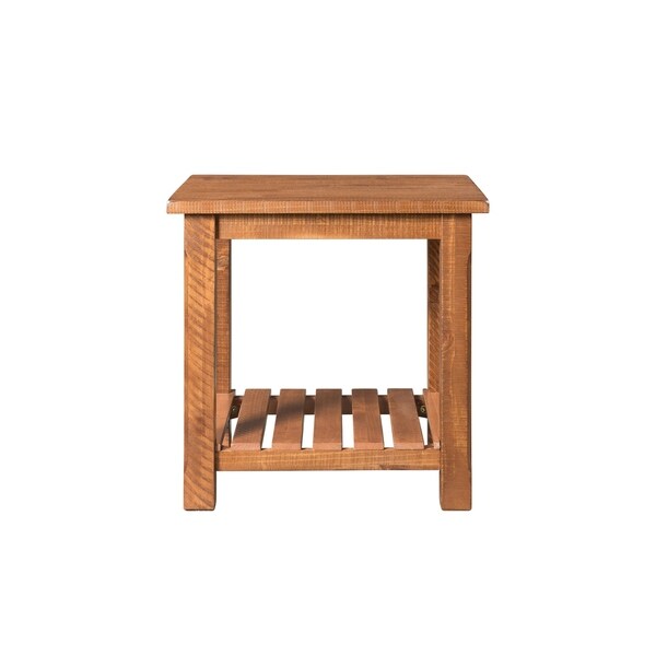 Barn Door Wood End Table by Martin Svensson Home