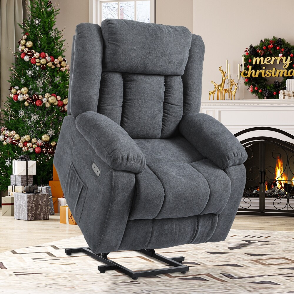 Modern Reclining Chair Fabric Massage