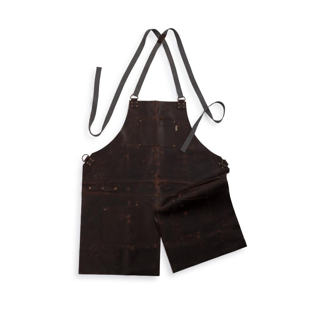 Tradesman Water Buffalo Waxed Saddle Leather BBQ Apron