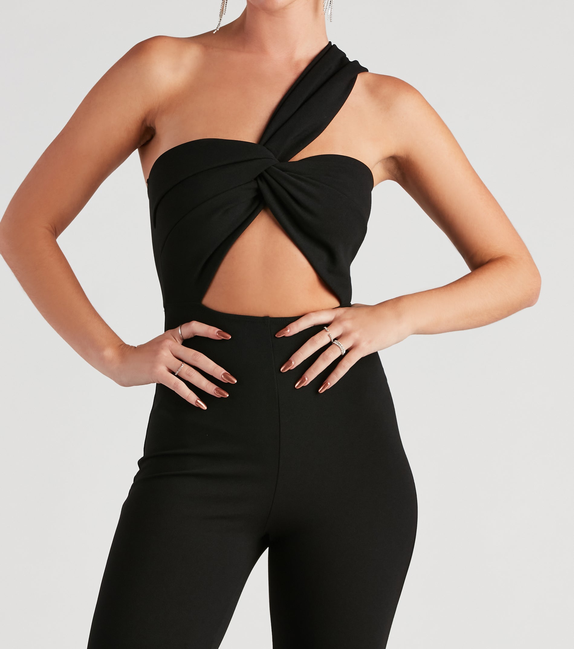 Enticing Beauty Cutout Jumpsuit