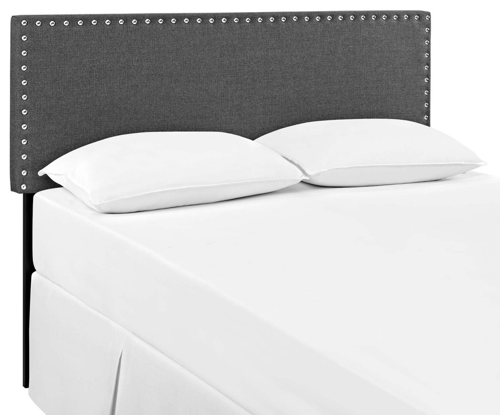 Phoebe Full Upholstered Fabric Headboard   Transitional   Headboards   by Modway  Houzz