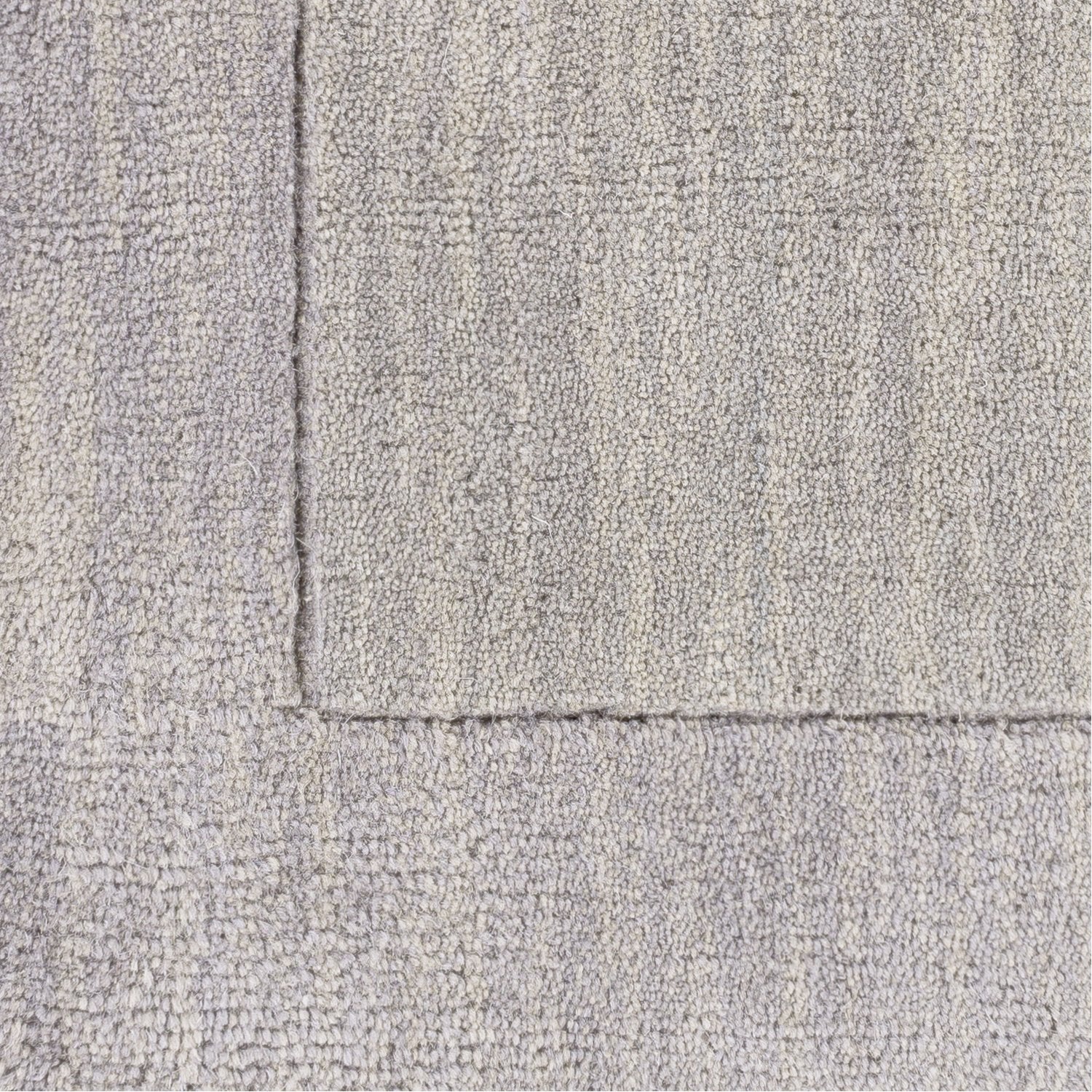 Mystique Collection Wool Area Rug in Elephant Grey